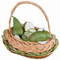 简洁头像白底水果