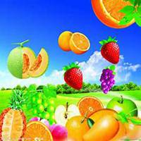 手拿水果小清新头像