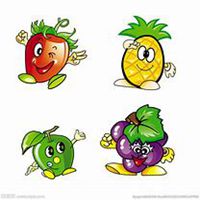 水果脸上贴纸头像