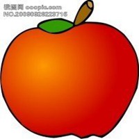 简洁头像白底水果高清