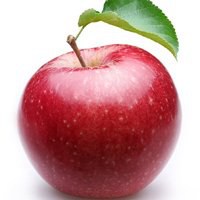 男生拿着水果头像