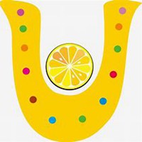 拿水果遮脸女生头像