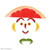 简约头像水果系列