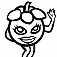 可爱方形水果头像