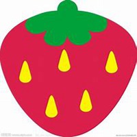 头像水果简约草莓