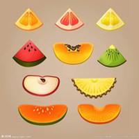 水果苹果头像卡通