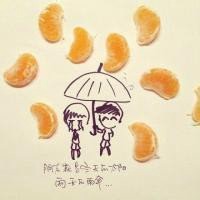 手绘小水果头像可爱