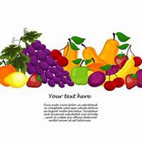 男生拿水果头像