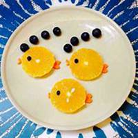 简约白底水果蔬菜头像