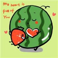 动漫樱桃水果头像大图