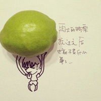 小清新水果头像手绘