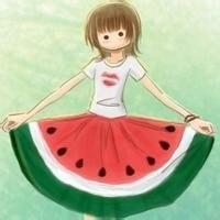 卡通水果头像黄瓜