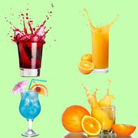 白底小图案水果头像