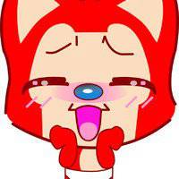 阿狸桃子情侣头像