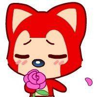 萌版九尾妖狐阿狸头像