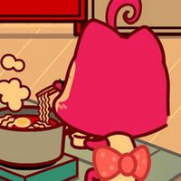 阿狸爱桃子皮肤情侣头像