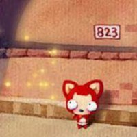 阿狸头像情侣带字可爱头像