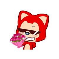 阿狸桃子情侣头像单独