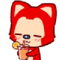 阿狸桃子情侣头像一对