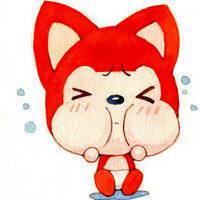 阿狸卡通头像情侣头像