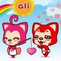 阿狸桃子情侣头像两张