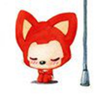 阿狸和桃子情侣头像一对