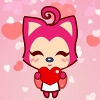 阿狸男生头像带字可爱头像