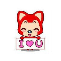 阿狸动漫头像情侣头像可爱