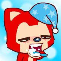 阿狸桃子情侣头像婚纱