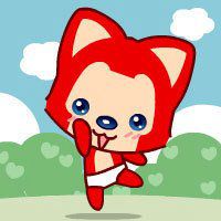 阿狸高清情侣头像可爱头像