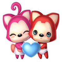 妲己少女阿狸手绘头像