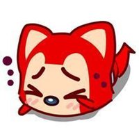 阿狸小希头像可爱带字可爱