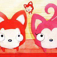 炫舞阿狸动态情侣头像