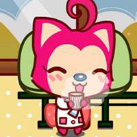 炫舞桃子阿狸情侣头像