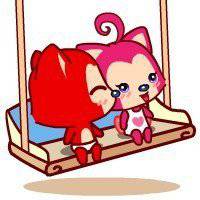 阿狸搞笑情侣头像一左一右