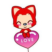 阿狸与猴子情侣头像可爱