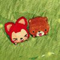 阿狸卡通情侣头像超萌