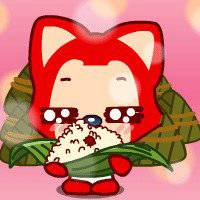 阿狸卡通头像情侣头像