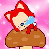 阿狸桃子情侣头像婚纱