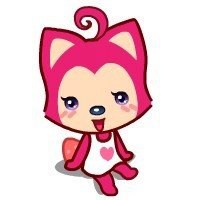 阿狸卡通头像情侣头像