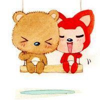 阿狸动漫头像情侣头像