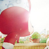 阿狸情侣头像一左一右