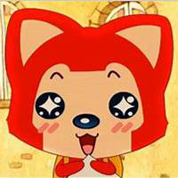 阿狸桃子情侣头像婚纱