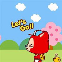 阿狸和桃子分开情侣头像