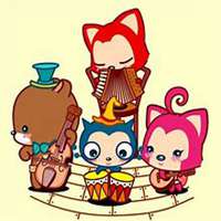 炫舞桃子阿狸情侣头像