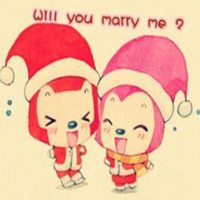 阿狸桃子情侣头像清晰