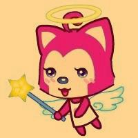 阿狸桃子打针情侣头像