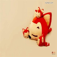 阿狸冬季情侣头像一左一右