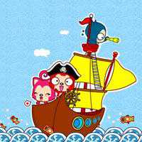 微信阿狸与桃子一起头像