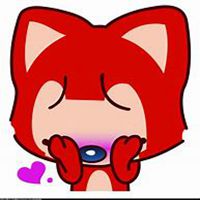 阿狸卡通头像情侣头像